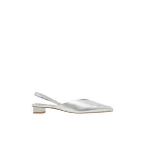 NEW DOLCE VITA women's byanca flats in silver distressed leather
